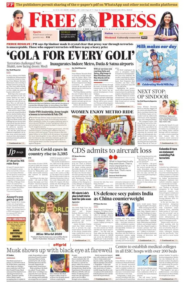Free Press - Indore Epaper Edition
